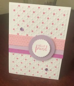 Hello Friend Card Tutorial