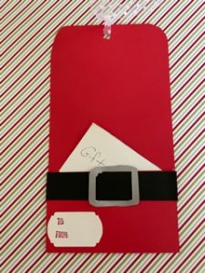 Santa Gift Card/Money Holder