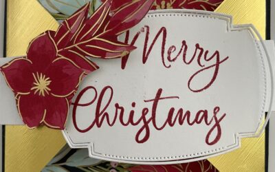 Square Triangle Fold- Merry Christmas